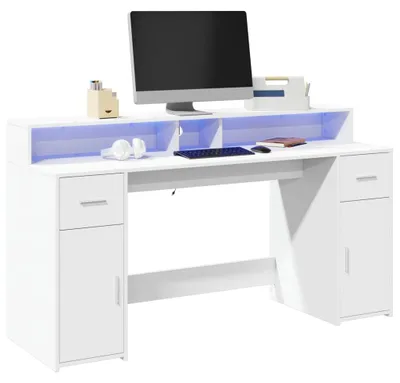 Produktbild von Laptop-Tisch, Tablet-Schreibtisch, Arbeitstisch, Computertisch, Gaming-Tisch, Holztisch – langlebig und stabil
