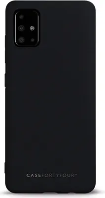 Produktbild von starfix Ultra Slim Silikon-Tasche für Samsung Galaxy A41 schwarz