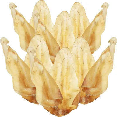 Produktbild von 3x180g Schecker DOGREFORM getrocknete Rinderohren - Hundeohren