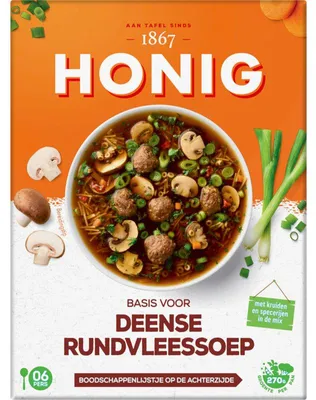 Immagine prodotto di Honey Deense Rundvleessoep 74g – Zuppa di manzo aromatica tradizionale