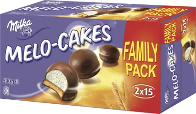 Produktbild von Milka Melo Cake - Keks Schaumkuss : Big Box (30stk)