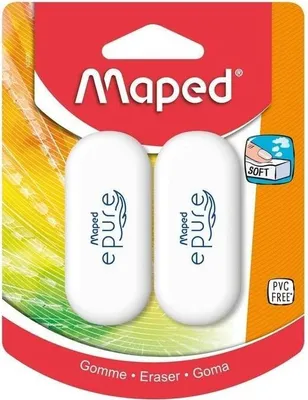 Image de Epure gomme ovale 2pcs blst MAPED