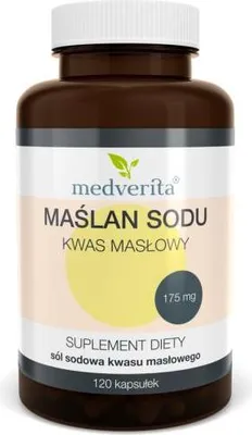 Produktbild von Medverita Natriumbutyrat 120 Kapseln