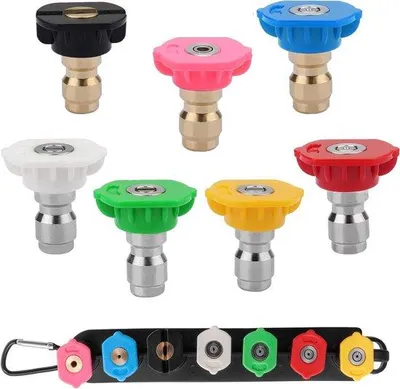 Image de Kit de nettoyage haute pression 7 pièces - 4000 PSI - 25 GPM - détachant rapide - différentes options de raccordement