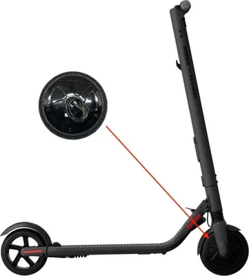 Zdjęcie produktu dla Silnik 350W 36V z oponą do Ninebot ES1 / ES2 / ES3 / ES4