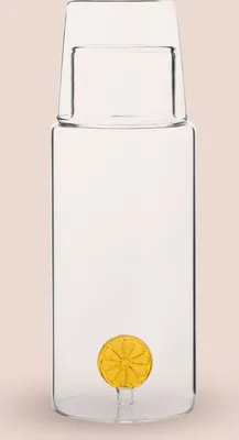 Produktbild von Hermia Concept, BRD0098, Flasche, Transparent, 100 % GLAS, 9 x 9 x 26 cm