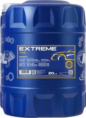 Produktbild von MANNOL Extreme 5W-40 API SN/CF, 20 Liter