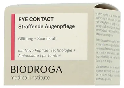 Zdjęcie produktu dla Biodroga Medical Institute Eye Contact Straffende Augenpflege (15 ml)