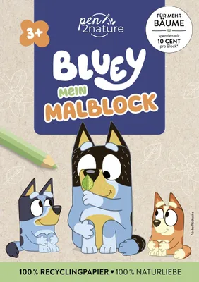 Produktbild von Bluey Mein Malblock