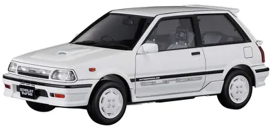1/24 Toyota Starlet EP 71 Turbo S Modellbausatz, 107 Teile