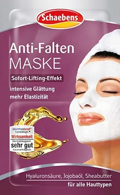 Produktbild von Schaebens Anti-Falten Maske Inhalt 2 x 5 ml