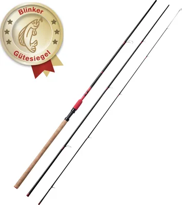 Produktbild von Salmo Sbiropeitsche Forellenrute 390 cm, 3-teilig, 8-50g Wurfgewicht, 235g