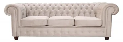 Produktbild von Design Klassiker 3 Sitzer Chesterfield Big XXL Couch Leder Textil Sofas Couchen