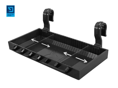 Image de Delphin Rodpod ShelfPOD Noir 20 cm