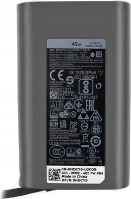 Produktbild von DELL X2GC2, Laptop, Drinnen, 45 W, 19.5 V, AC-an-DC, 170 g