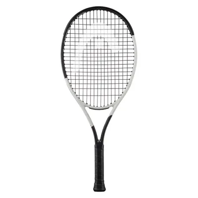 A tennis racket is shown against a white background.