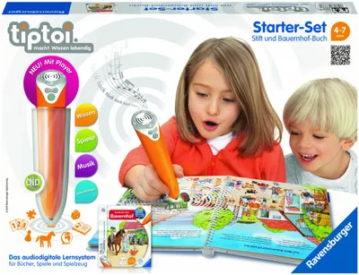 Produktbild von Ravensburger 00507 Tiptoi Starter-Set: Stift und Bauernhof-Buch