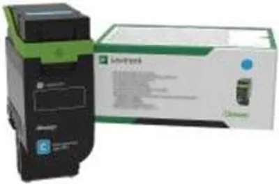 Image de Lexmark - Cyan - original - Boîte - Cartouche de toner LCCP, LRP - pour Lexmark CS531dw, CS632dwe, CX635adwe