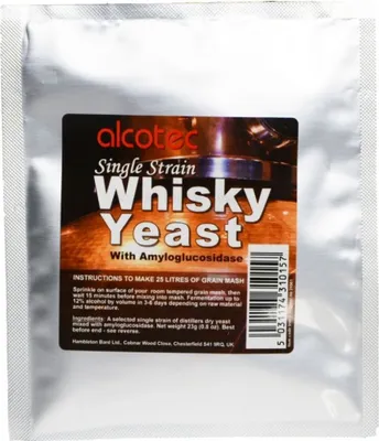 Produktbild von Alcotec Turbohefe - Whiskyhefe 23g