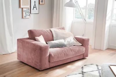 Produktbild von KAWOLA Doppelsessel MADELINE Loveseat Cord rosa