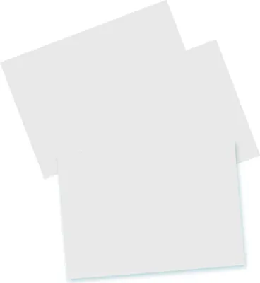 Productafbeelding van Herlitz 10621423: Kaartjes, formaat DIN A6, blanco, wit