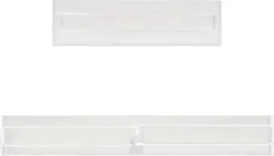 Produktbild von 2 Stück Schubladenteiler, verstellbare Länge, transparenter Kunststoff for Kleidung, Küchenutensilien und Büroaufbewahrung Organisation