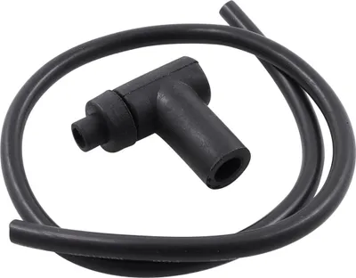 Produktbild von Zündkerzenstecker Gummi 90 Grad, inklusive Kabel Länge 470mm Universal Roller