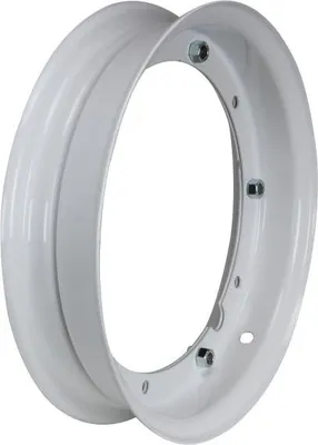Obrázok produktu pre Biely ráfik 2.10-10 (2,10x10) pre pneumatiky 3.50-10 3,50x10 pre Piaggio Ape / Vespa P PK PX ET3 50 80 125