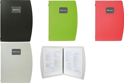 Produktbild von Securit Speisekarten-Mappe RIO MENU , DIN A4, rot (70020154)