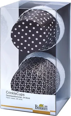 Produktbild von Birkmann Muffinförmchen CrinkleCups Schoko Ø7 cm 24 Stück