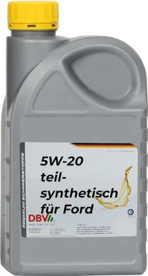 Produktbild von DBV 5W/20 (teilsynthetisch) für FORD 10 x 1-Liter-Dose
