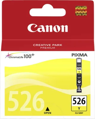 Image de Cartouche d'impression Canon CLI-526Y jaune