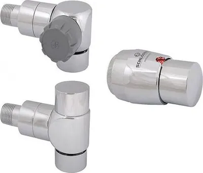 Obrázok produktu pre Js Style-Tec-Set, Winkelform Anschl.re,Dn15,1/2",Pol.verchromt