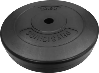 Obrázek produktu pro Physionics Sada kotoučů na činky s průměrem 27mm, 2 x 7,5 kg