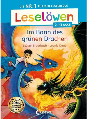 Immagine prodotto di Leselöwen 2. Klasse - Im Bann des grünen Drachen