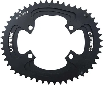 Zdjęcie produktu dla Stronglight Dura Ace 9100 Oval Chainring Silver 38t Srebrny 38t