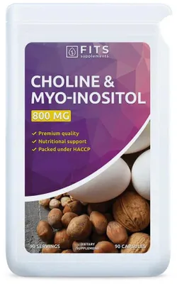 Obrázek produktu pro Cholin a myo-inositol, 90 kapslí