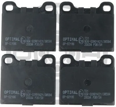 Produktbild von OPTIMAL Bremsbeläge Satz Bremsklötze passend für MERCEDES-BENZ Stufenheck (W123) BP-02196