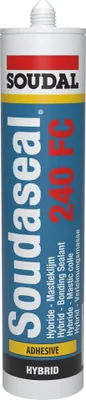 Produktbild von SOUDAL Kleb- u.Dichtstoff Soudaseal 240FC grau 290ml Kartusche - 105027