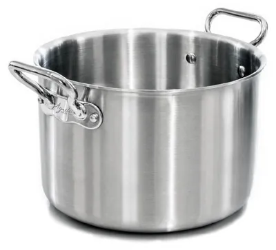 Bratpfanne 16 cm, Alu-Stahl-Trilaminat, Induktion, 2 Stahlgriffe