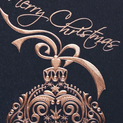 Produktbild von SIGEL DS346 Weihnachts-Karten (inkl. Umschläge), Noblesse, A6 (A5), 10 Karten
