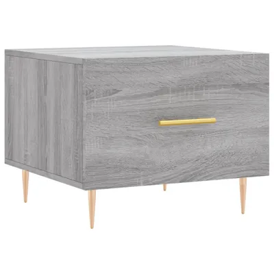 Produktbild von "im Sonderangebot"Satztische/Couchtisch elegantes Design - Wohnzimmertisch - Grau Sonoma 50x50x40cm Holzwerkstoff - Couchtische DEMöbel181400