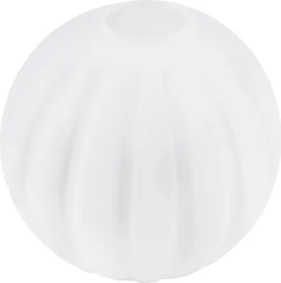 Image de Abat-jour Costa blanc sphérique 15 cm – abat-jour en verre élégant pour un éclairage intérieur raffiné