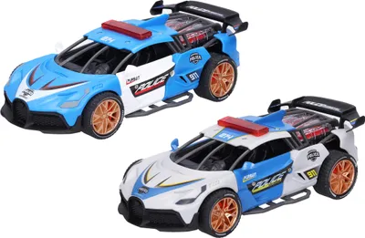 Obrázek produktu pro Auto policejní na setrvačník s efekty 18 cm