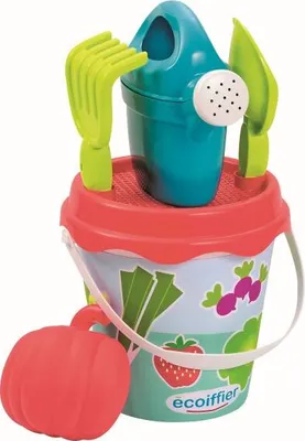 Produktbild von Ecoiffier Eimergarnitur Garten mit Gießkanne, 17 cm