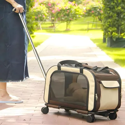 Immagine prodotto di Carrello Nobby "MOVE" marrone 55 x 32 x 32 cm