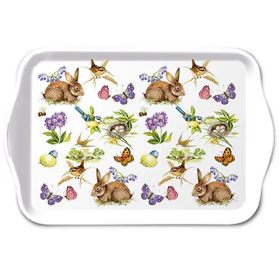Produktbild von Ostern - Tray Melamine – Tablett – 13 x 21 cm - Easter Feeling