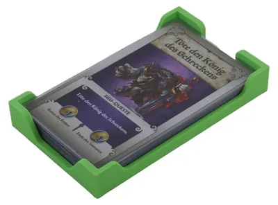 Produktbild von Kartenhalter für Tarot Size 71x120mm – 1 Fach für 50 Karten