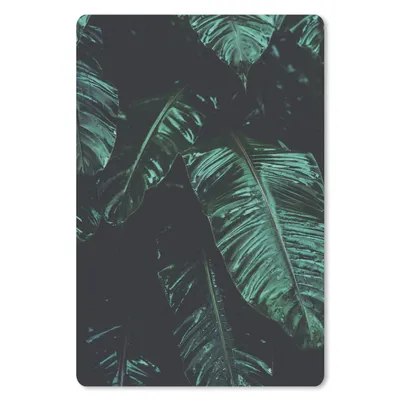 Produktbild von MuchoWow® Mauspad Mousepad Dschungel - Palme - Blätter - Tropisch 18x27 cm - Mousepads - Maus Mat - Pad - Mausunterlage