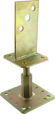 Produktbild von Verstellbare Pfostenhalterung SIMPSON - H.320 x St.4 mm - PPSR320